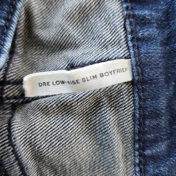 Rag & Bone Dre Slim Boyfriend - Ella Low-Rise Vintage Stretch Jean Size 34 - Picture 4 of 12